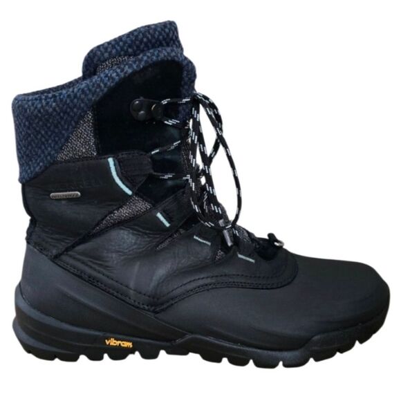 Merrell Womens Thermo Aurora 2 Mid Shell Waterproof Black Size 8 Lace Up - Picture 1 of 8